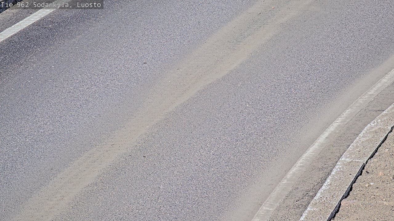 Weather Camera Image Väg 962 Sodankylä, Luosto, Sodankylä, Lappi