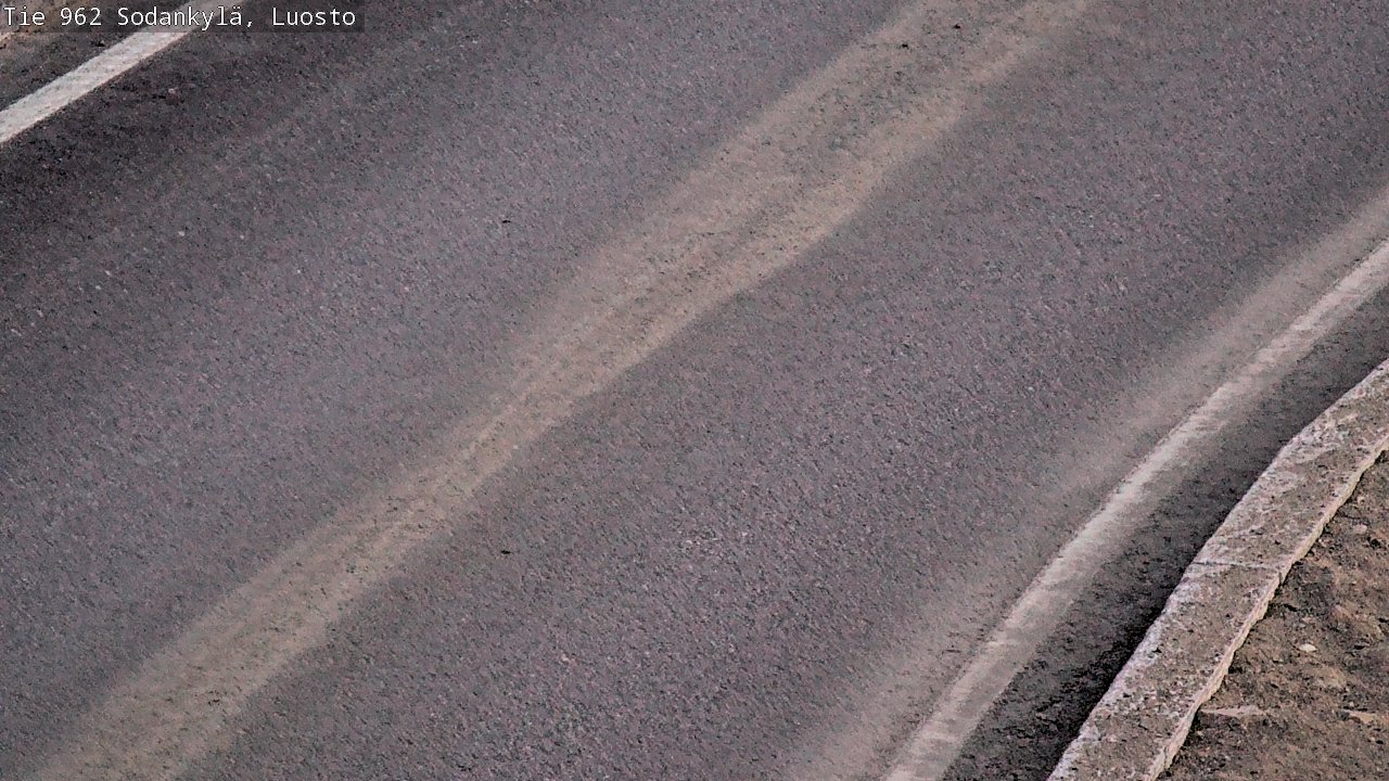 Weather Camera Image Road 962 Sodankylä, Luosto, Sodankylä, Lappi