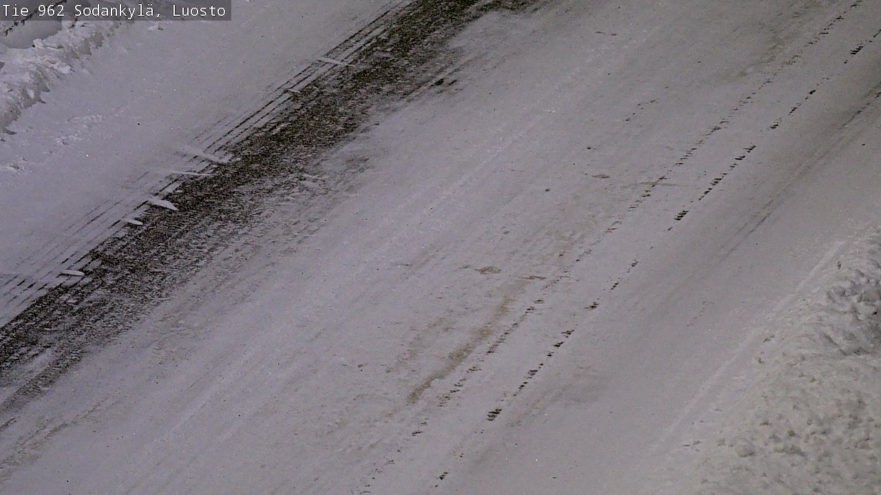 Kelikamerat Kuva Tie 962 Sodankylä, Luosto, Sodankylä, Lappi