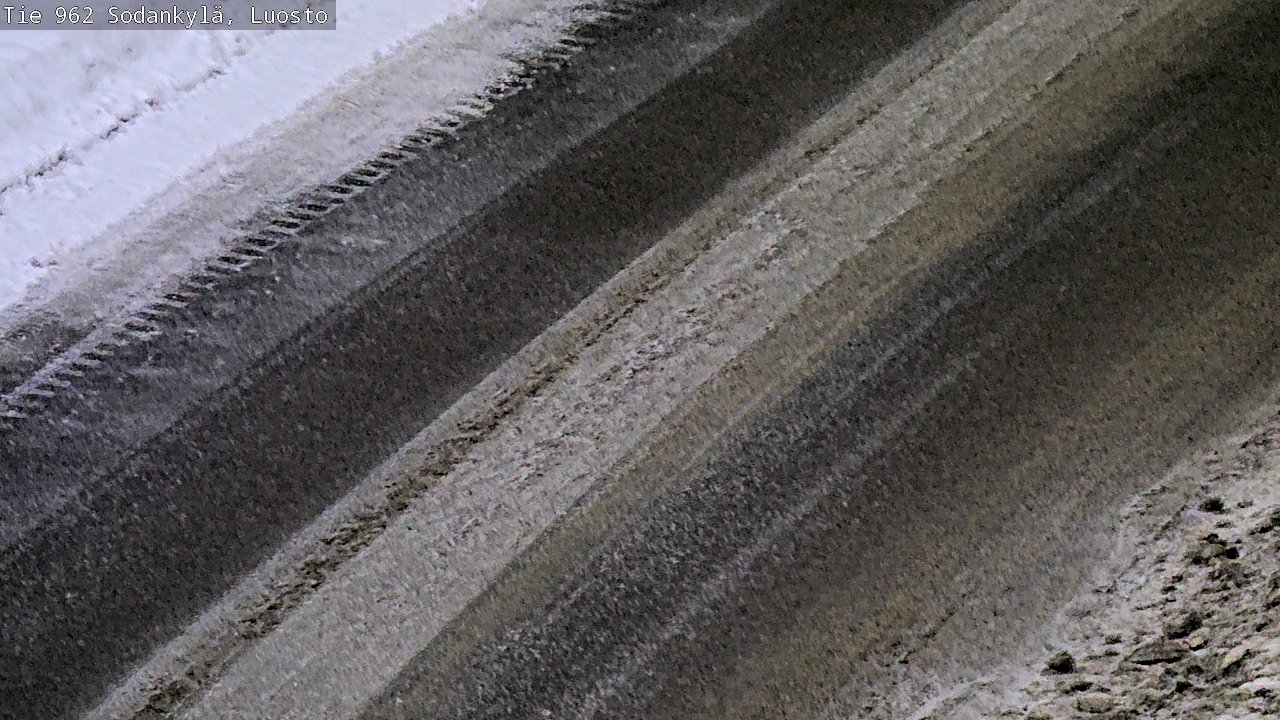 Kelikamerat Kuva Tie 962 Sodankylä, Luosto, Sodankylä, Lappi