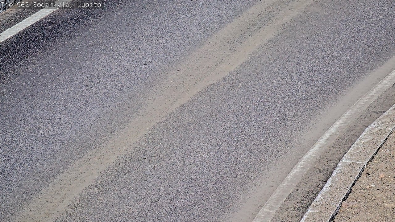 Weather Camera Image Väg 962 Sodankylä, Luosto, Sodankylä, Lappi