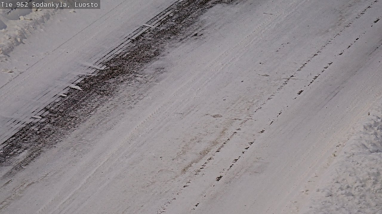 Kelikamerat Kuva Tie 962 Sodankylä, Luosto, Sodankylä, Lappi