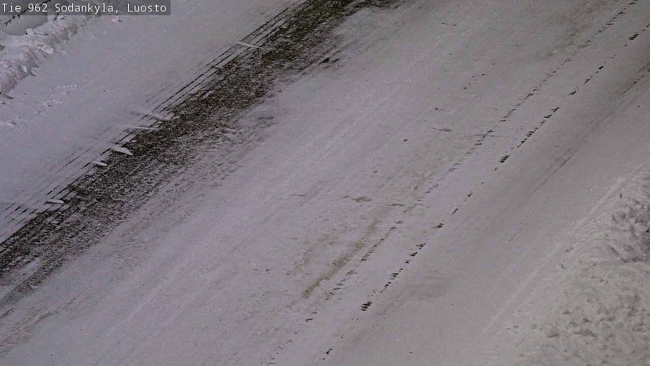 Kelikamerat Kuva Tie 962 Sodankylä, Luosto, Sodankylä, Lappi