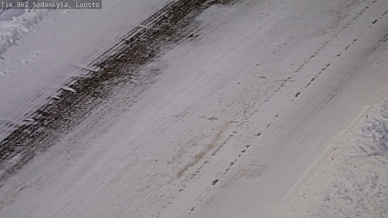 Kelikamerat Kuva Tie 962 Sodankylä, Luosto, Sodankylä, Lappi