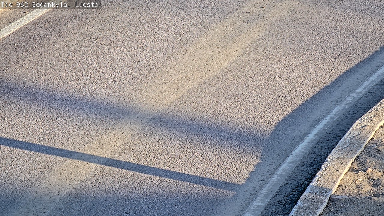 Weather Camera Image Road 962 Sodankylä, Luosto, Sodankylä, Lappi