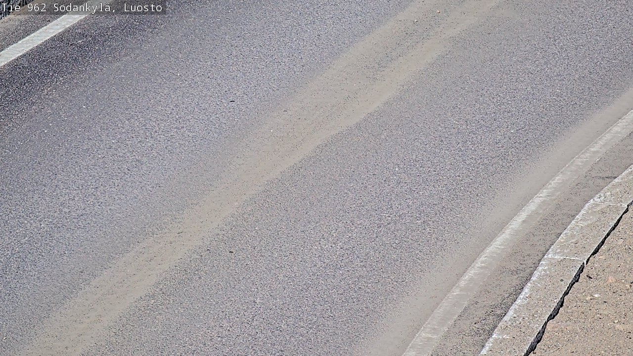 Weather Camera Image Väg 962 Sodankylä, Luosto, Sodankylä, Lappi