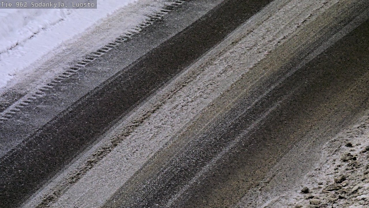 Kelikamerat Kuva Tie 962 Sodankylä, Luosto, Sodankylä, Lappi