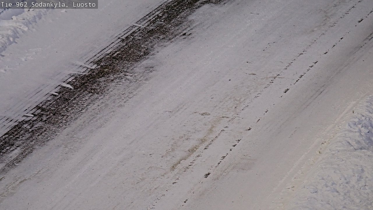 Kelikamerat Kuva Tie 962 Sodankylä, Luosto, Sodankylä, Lappi
