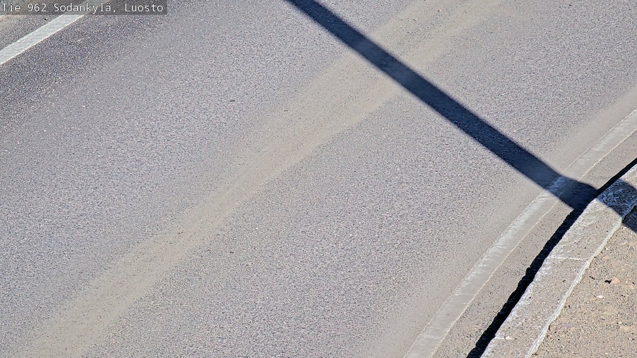 Weather Camera Image Road 962 Sodankylä, Luosto, Sodankylä, Lappi