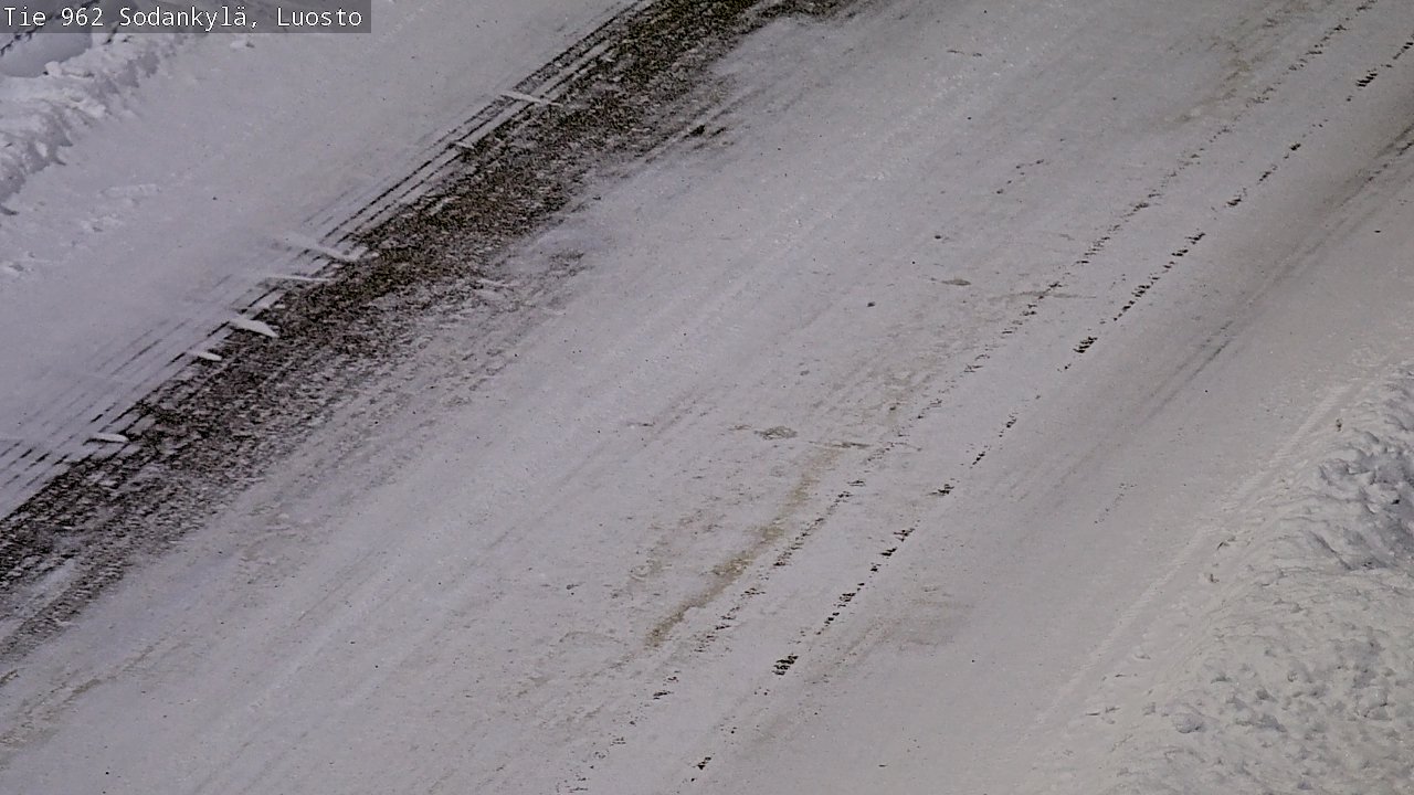 Kelikamerat Kuva Tie 962 Sodankylä, Luosto, Sodankylä, Lappi