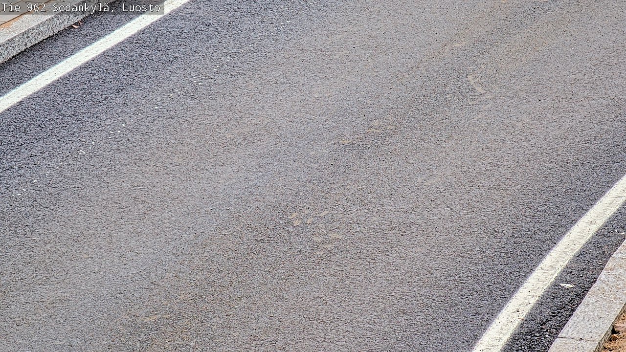 Weather Camera Image Road 962 Sodankylä, Luosto, Sodankylä, Lappi