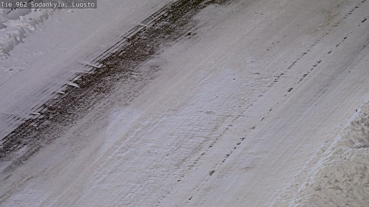 Kelikamerat Kuva Tie 962 Sodankylä, Luosto, Sodankylä, Lappi