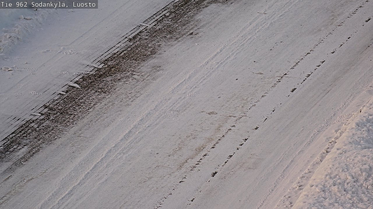 Kelikamerat Kuva Tie 962 Sodankylä, Luosto, Sodankylä, Lappi