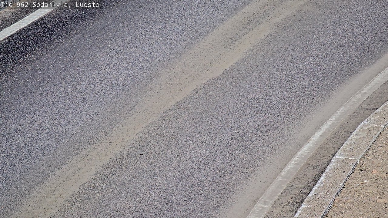 Weather Camera Image Väg 962 Sodankylä, Luosto, Sodankylä, Lappi