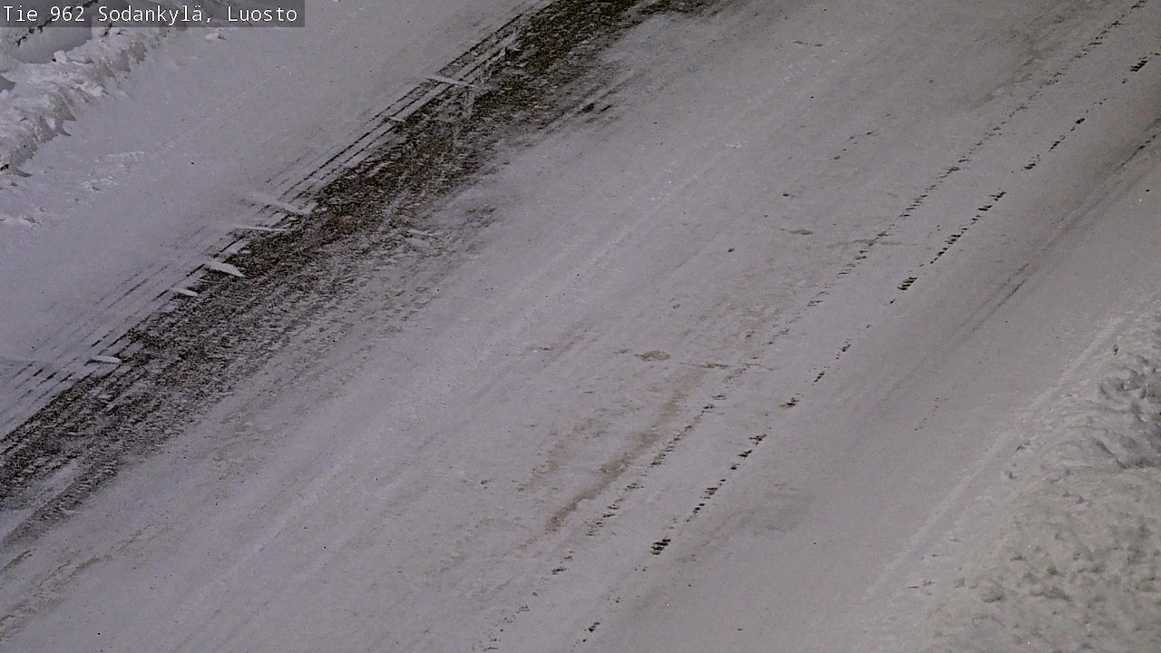 Kelikamerat Kuva Tie 962 Sodankylä, Luosto, Sodankylä, Lappi