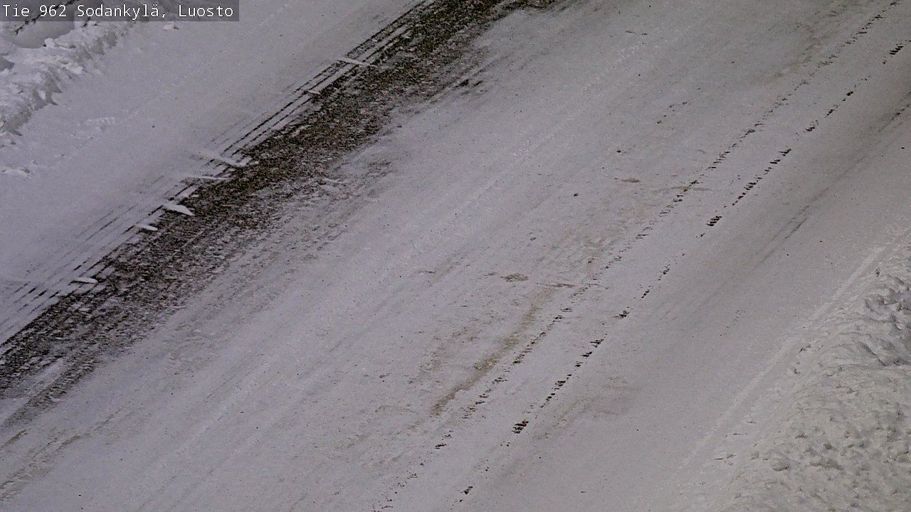 Kelikamerat Kuva Tie 962 Sodankylä, Luosto, Sodankylä, Lappi