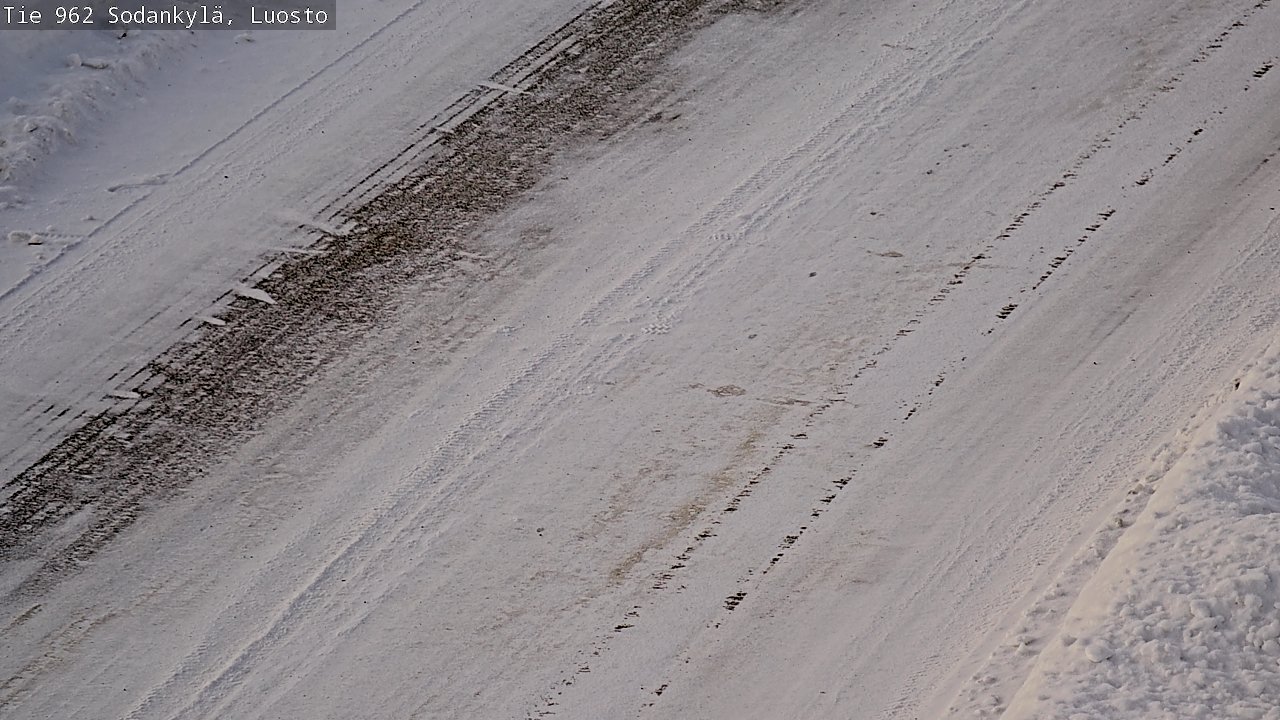 Kelikamerat Kuva Tie 962 Sodankylä, Luosto, Sodankylä, Lappi