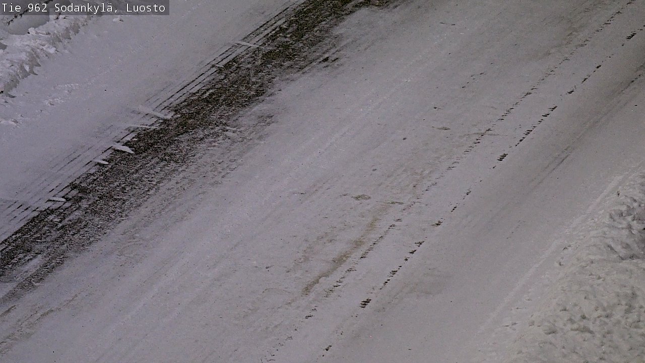 Kelikamerat Kuva Tie 962 Sodankylä, Luosto, Sodankylä, Lappi