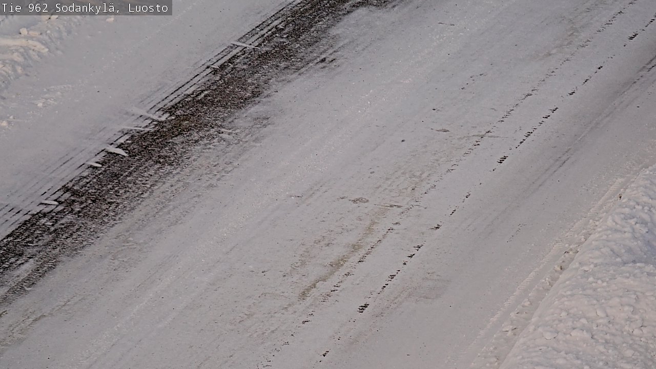 Kelikamerat Kuva Tie 962 Sodankylä, Luosto, Sodankylä, Lappi