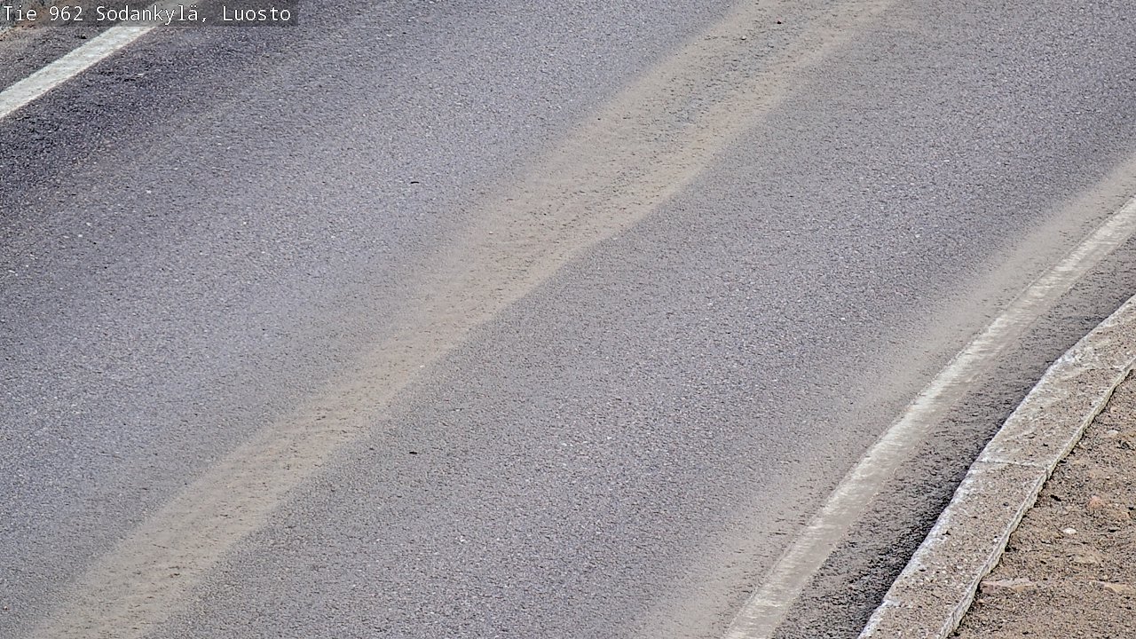 Weather Camera Image Väg 962 Sodankylä, Luosto, Sodankylä, Lappi