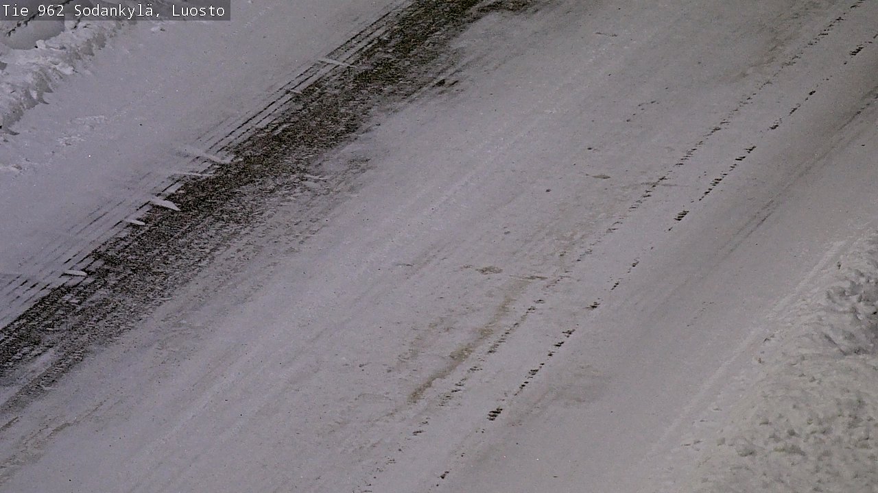 Kelikamerat Kuva Tie 962 Sodankylä, Luosto, Sodankylä, Lappi