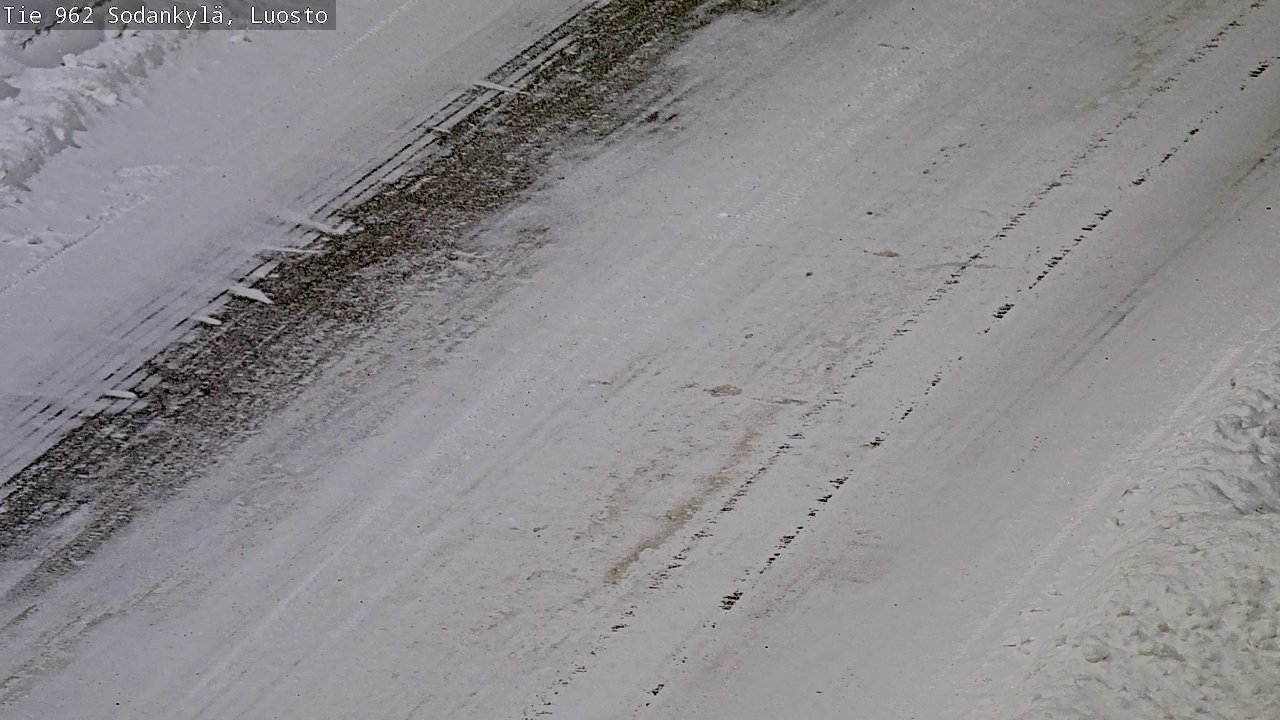 Kelikamerat Kuva Tie 962 Sodankylä, Luosto, Sodankylä, Lappi