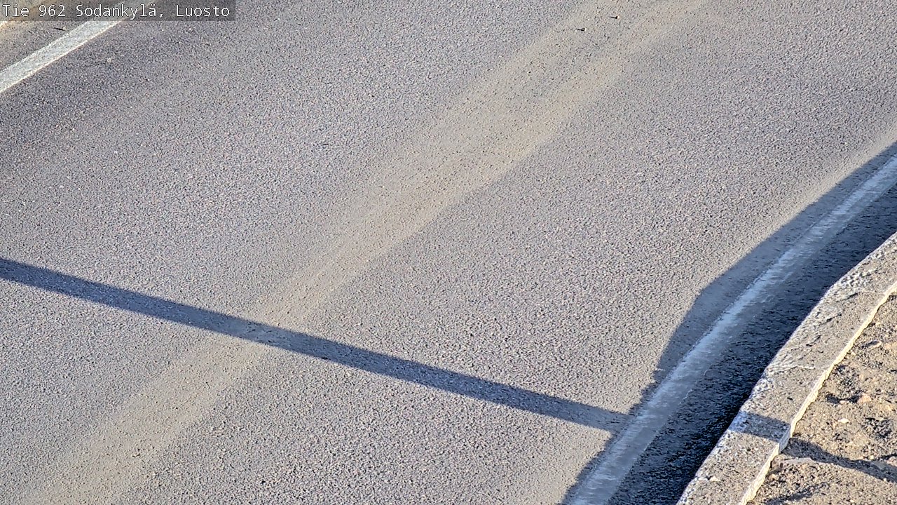 Weather Camera Image Road 962 Sodankylä, Luosto, Sodankylä, Lappi