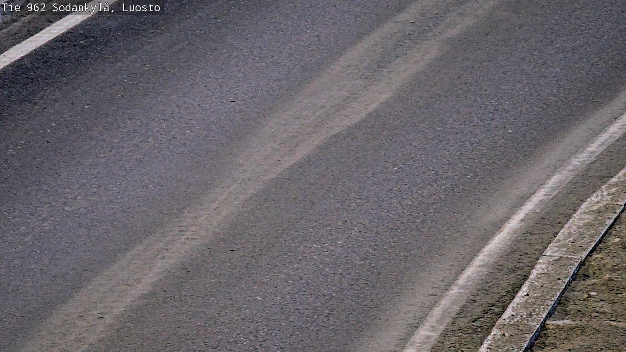 Weather Camera Image Väg 962 Sodankylä, Luosto, Sodankylä, Lappi