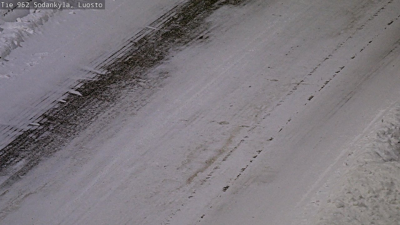 Kelikamerat Kuva Tie 962 Sodankylä, Luosto, Sodankylä, Lappi