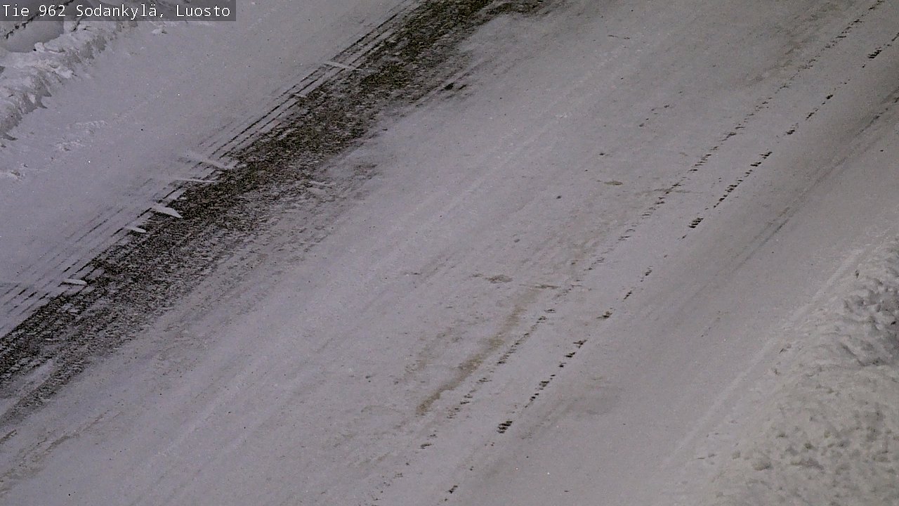 Kelikamerat Kuva Tie 962 Sodankylä, Luosto, Sodankylä, Lappi