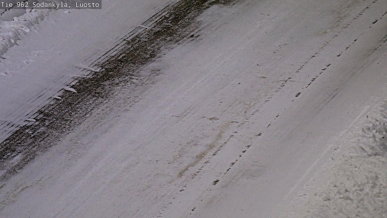 Kelikamerat Kuva Tie 962 Sodankylä, Luosto, Sodankylä, Lappi