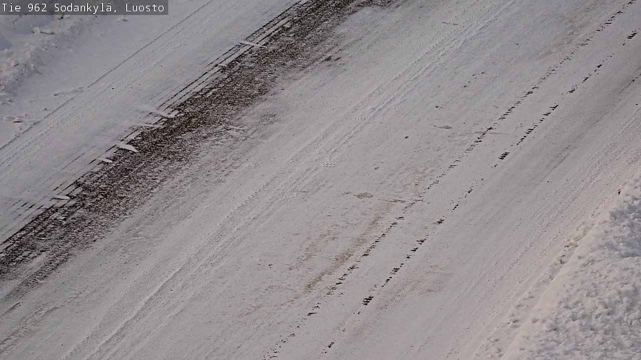 Kelikamerat Kuva Tie 962 Sodankylä, Luosto, Sodankylä, Lappi