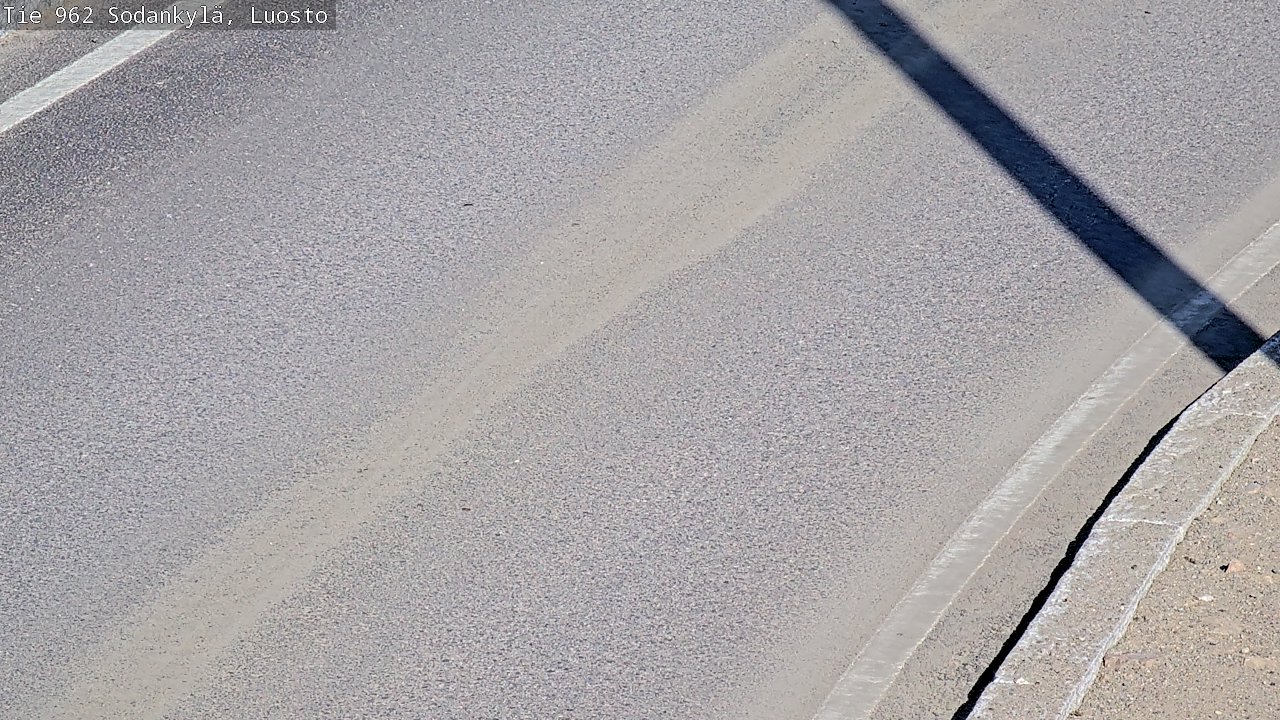 Weather Camera Image Road 962 Sodankylä, Luosto, Sodankylä, Lappi