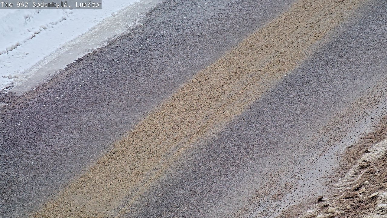 Weather Camera Image Väg 962 Sodankylä, Luosto, Sodankylä, Lappi