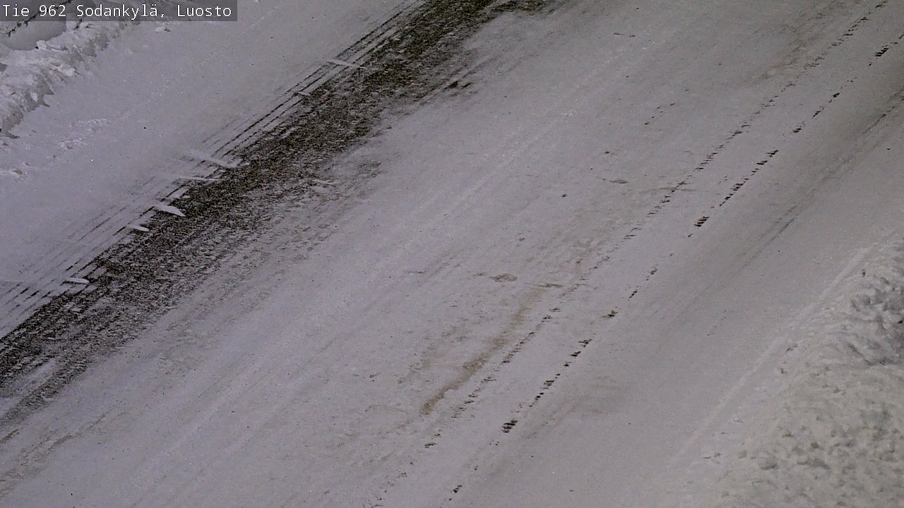 Kelikamerat Kuva Tie 962 Sodankylä, Luosto, Sodankylä, Lappi