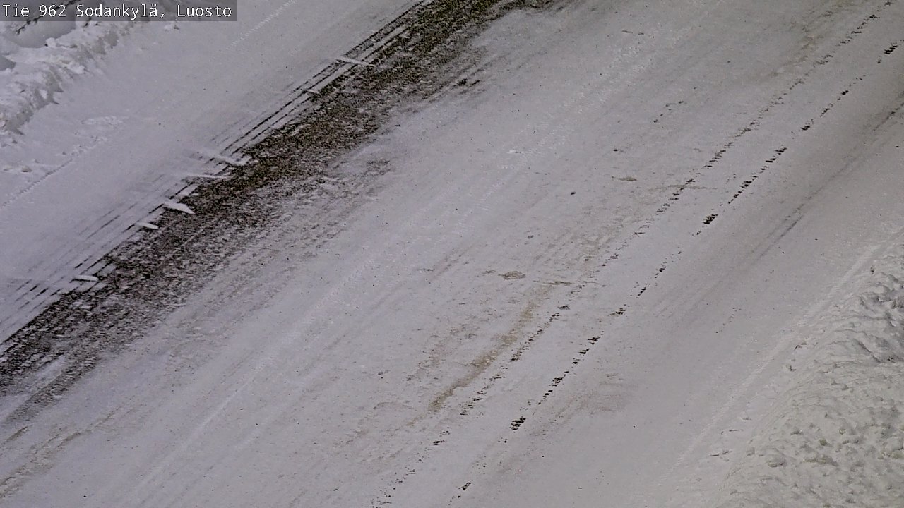 Kelikamerat Kuva Tie 962 Sodankylä, Luosto, Sodankylä, Lappi