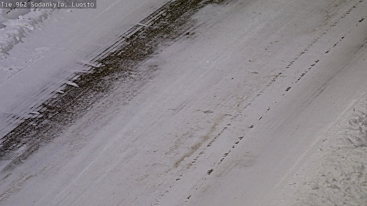 Kelikamerat Kuva Tie 962 Sodankylä, Luosto, Sodankylä, Lappi