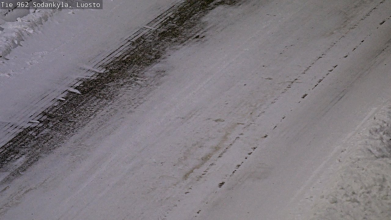 Kelikamerat Kuva Tie 962 Sodankylä, Luosto, Sodankylä, Lappi