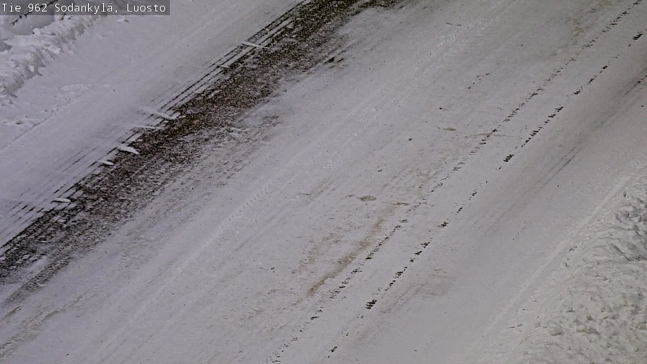 Kelikamerat Kuva Tie 962 Sodankylä, Luosto, Sodankylä, Lappi