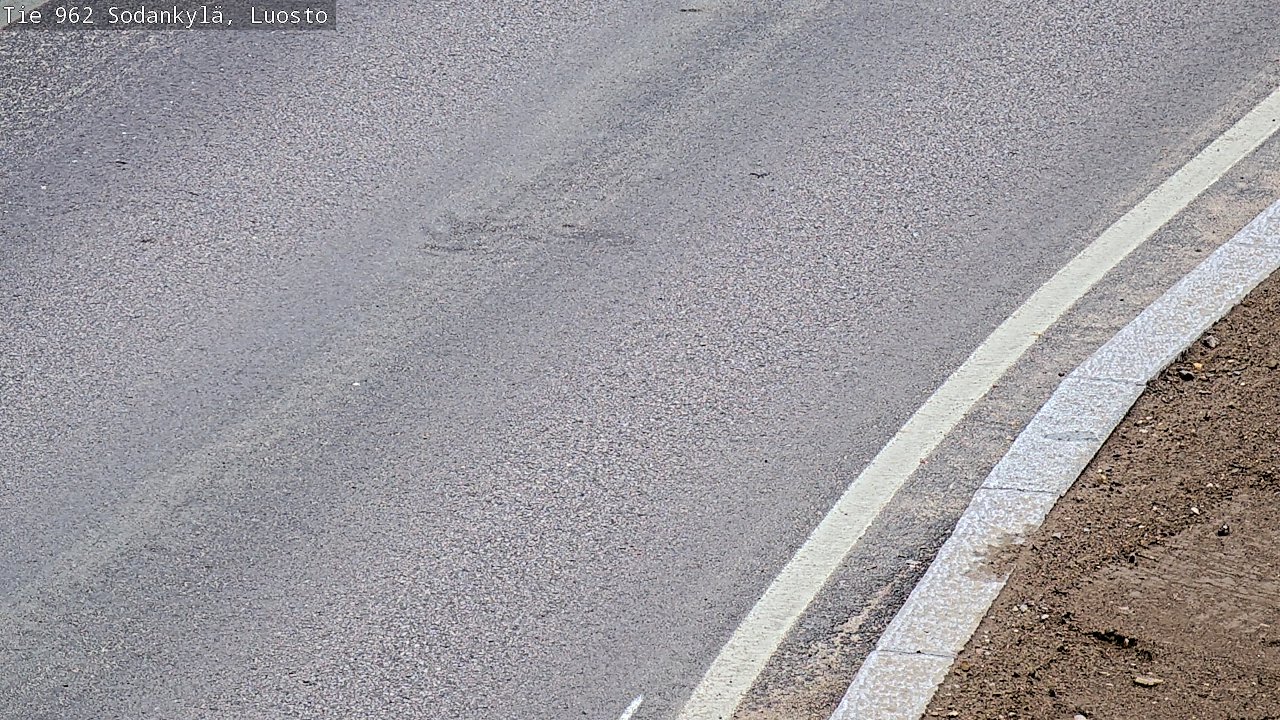 Weather Camera Image Road 962 Sodankylä, Luosto, Sodankylä, Lappi