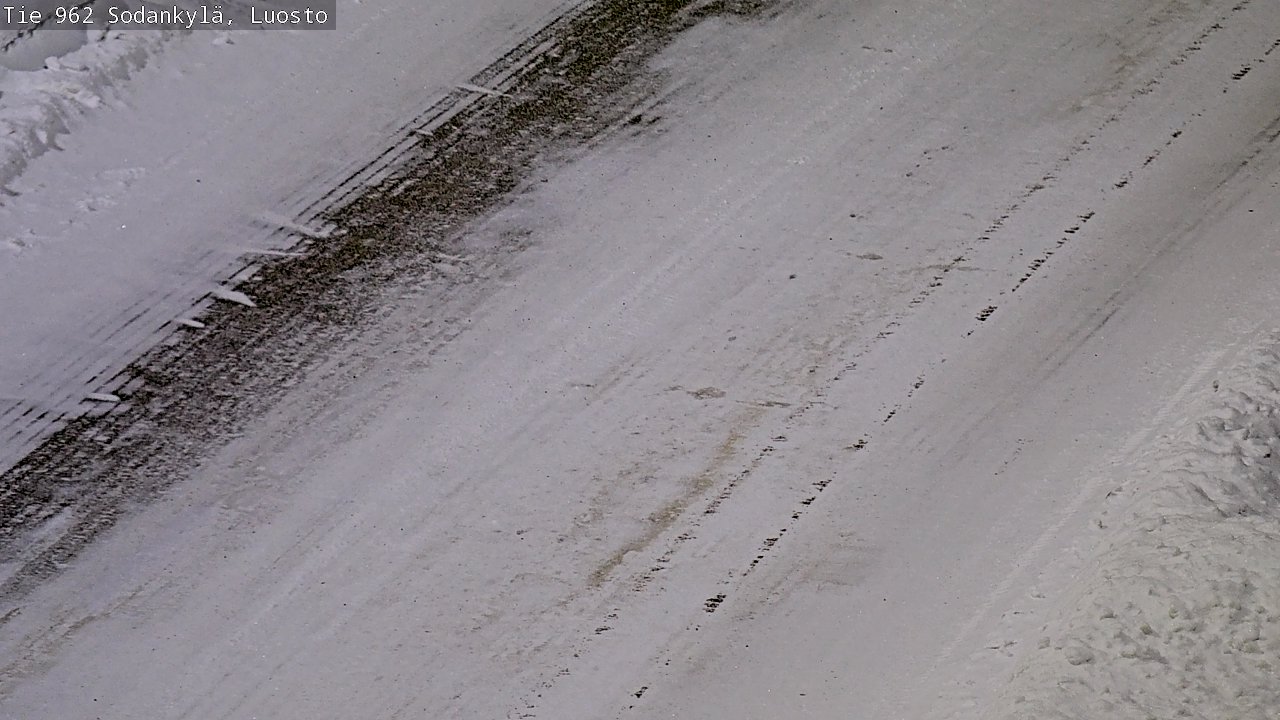 Kelikamerat Kuva Tie 962 Sodankylä, Luosto, Sodankylä, Lappi