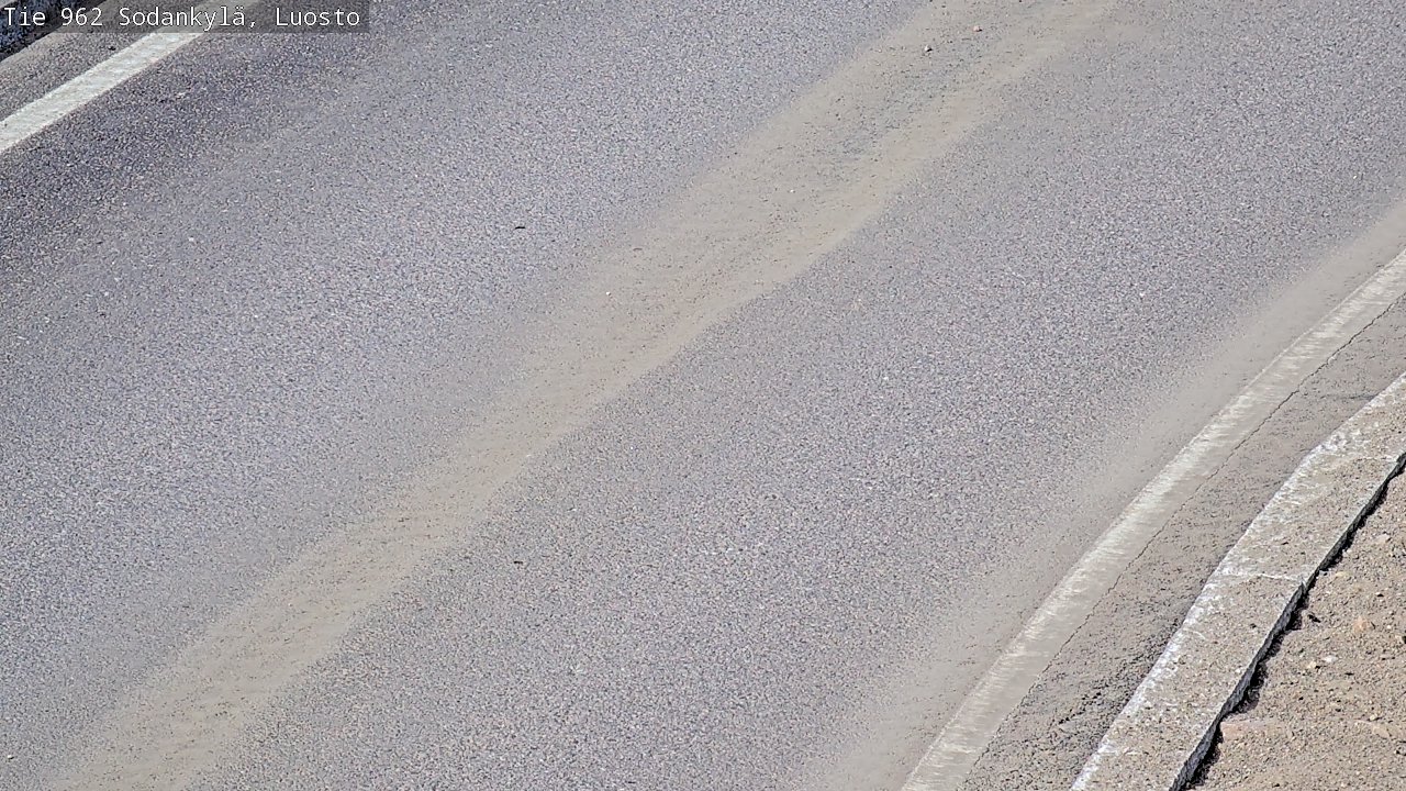 Weather Camera Image Väg 962 Sodankylä, Luosto, Sodankylä, Lappi