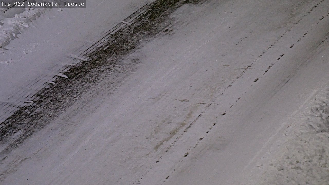 Kelikamerat Kuva Tie 962 Sodankylä, Luosto, Sodankylä, Lappi