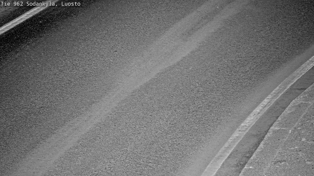Weather Camera Image Road 962 Sodankylä, Luosto, Sodankylä, Lappi