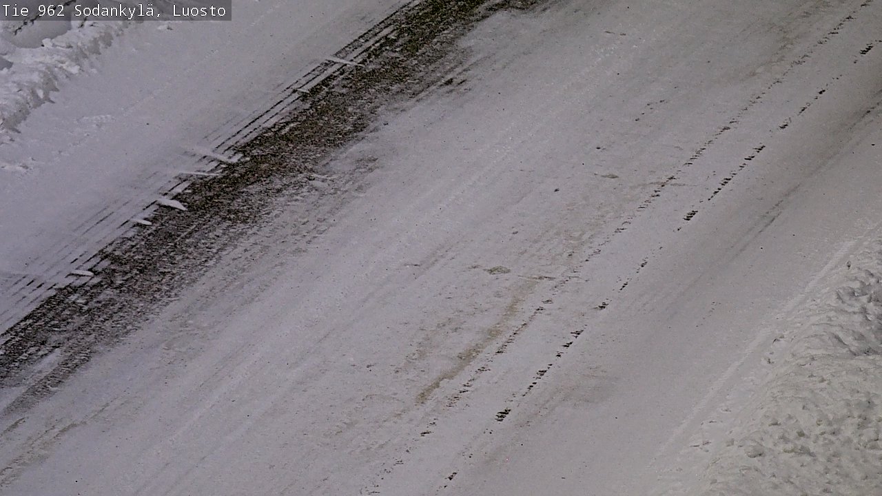 Kelikamerat Kuva Tie 962 Sodankylä, Luosto, Sodankylä, Lappi