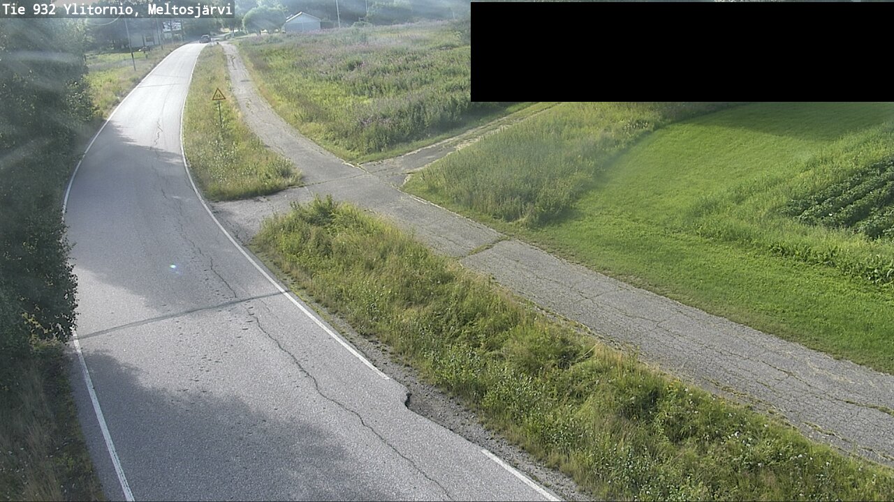 Weather Camera Image Road 932 Ylitornio, Meltosjärv, Ylitornio, Lappi