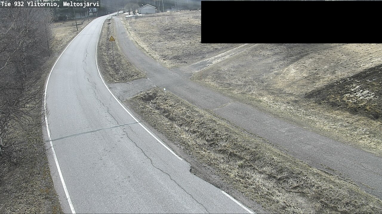 Weather Camera Image Road 932 Ylitornio, Meltosjärv, Ylitornio, Lappi