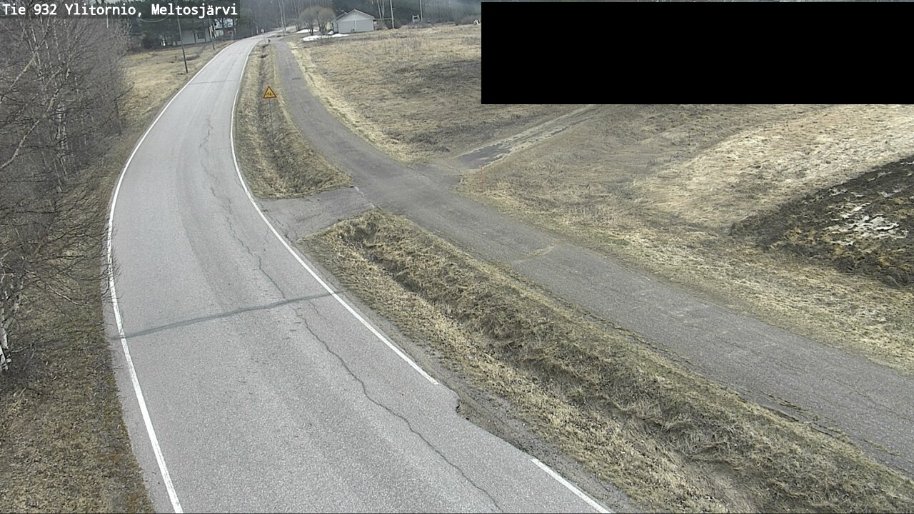 Weather Camera Image Road 932 Ylitornio, Meltosjärv, Ylitornio, Lappi
