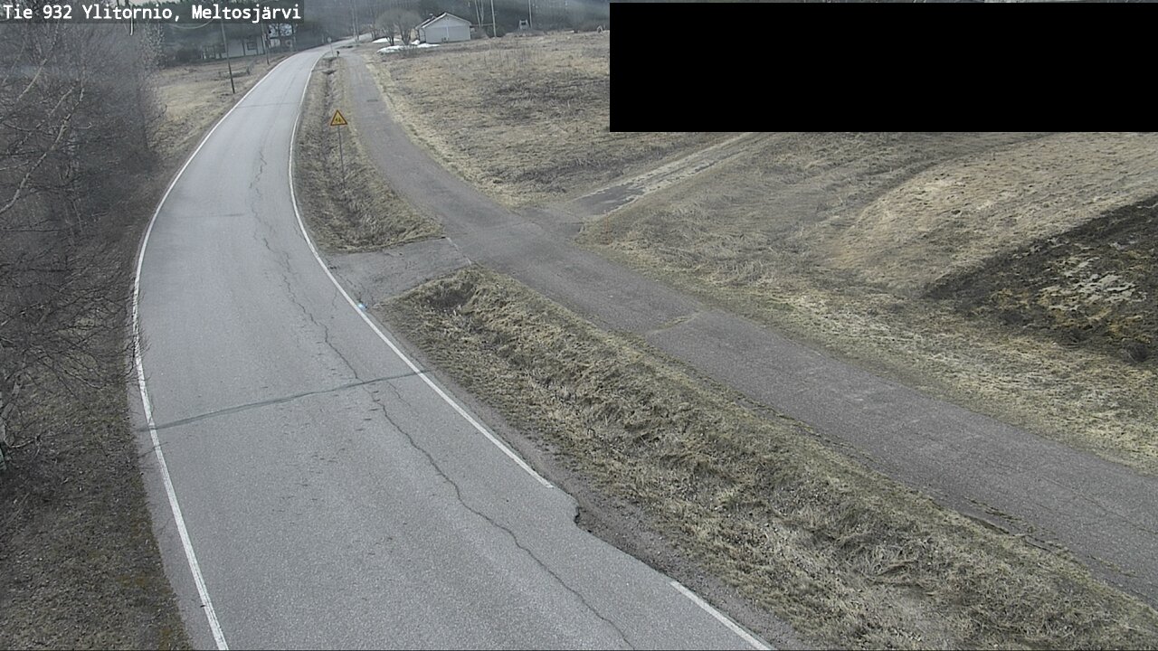 Weather Camera Image Road 932 Ylitornio, Meltosjärv, Ylitornio, Lappi