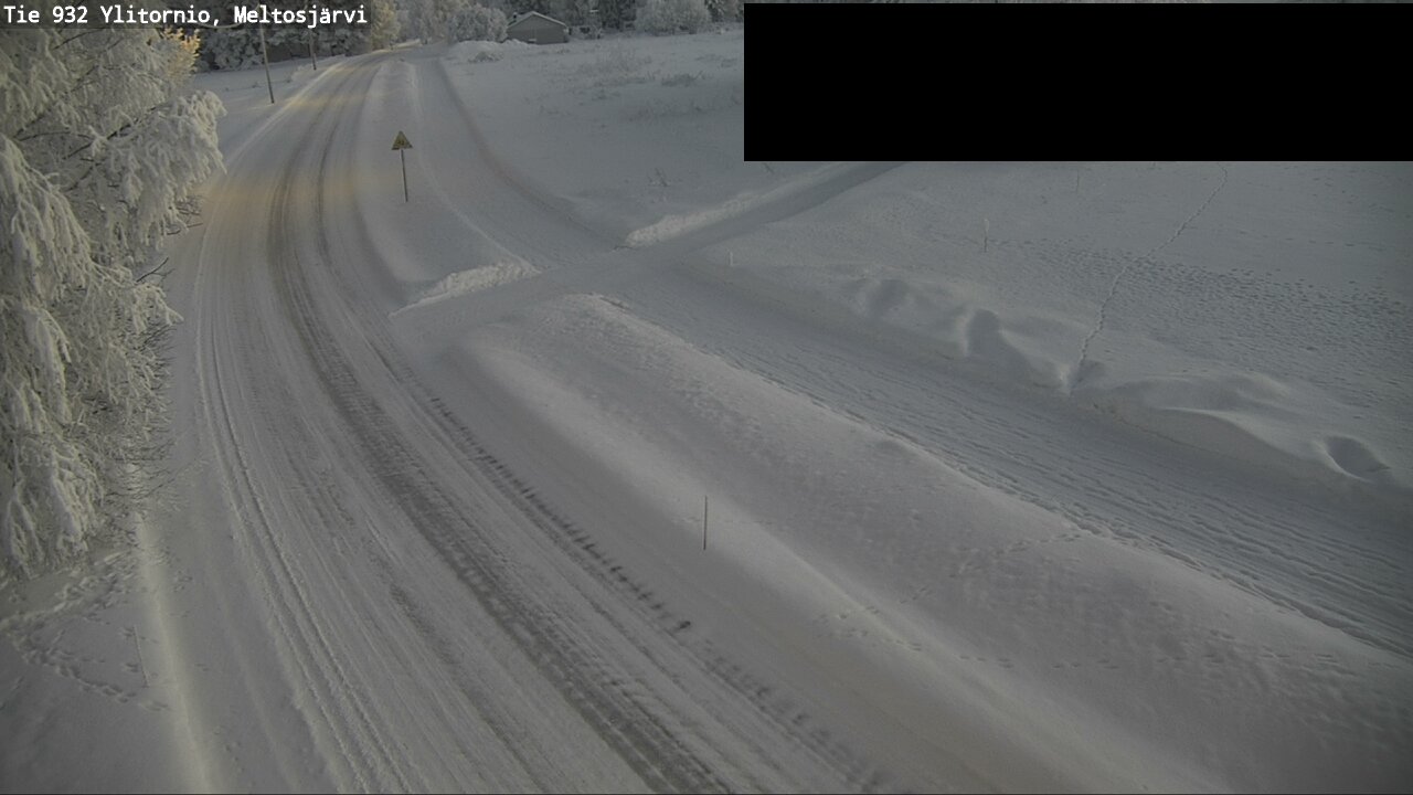 Kelikamerat Kuva Tie 932 Ylitornio, Meltosjärvi, Ylitornio, Lappi